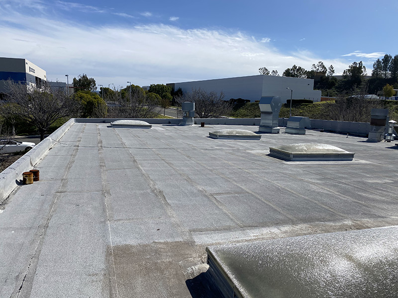 Quigley's Body Shop – Roof Restoration — Before